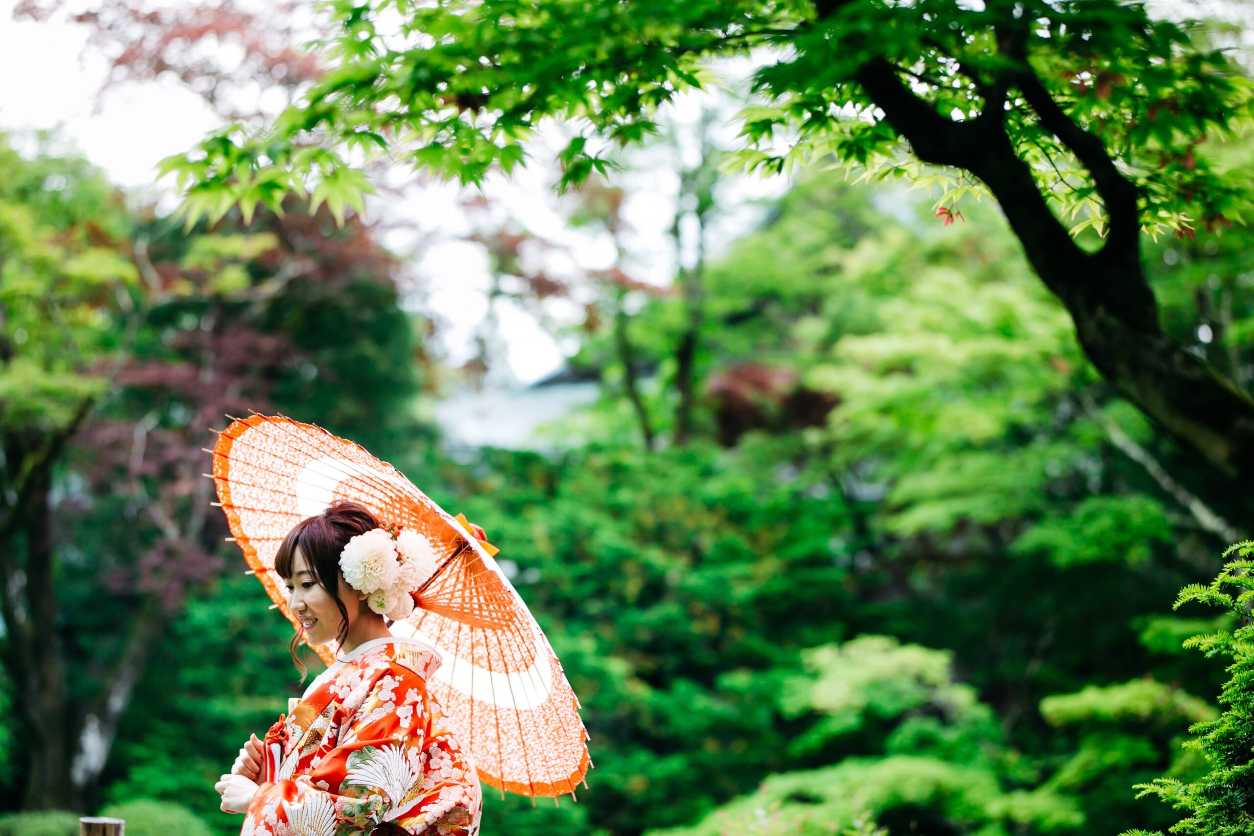 世界文化遺産 日光山輪王寺《逍遥園》｜和装1着